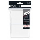 Ultra Pro Standard Card Sleeves Matte White Standard (100ct) Standard Size Card Sleeves